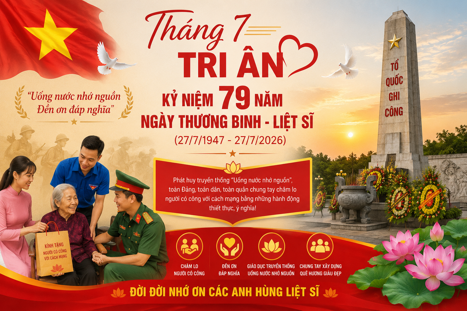 THÁNG 7 – THÁNG TRI ÂN