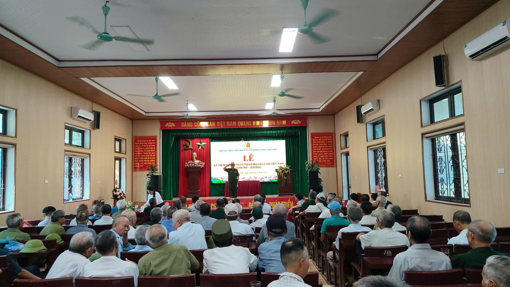 Xã Bắc Thụy Anh tổ chức Lễ kỷ niệm 65 năm thảm hoạ Da cam/Dioxin Việt Nam (10/8/1961 – 10/8/2026)
