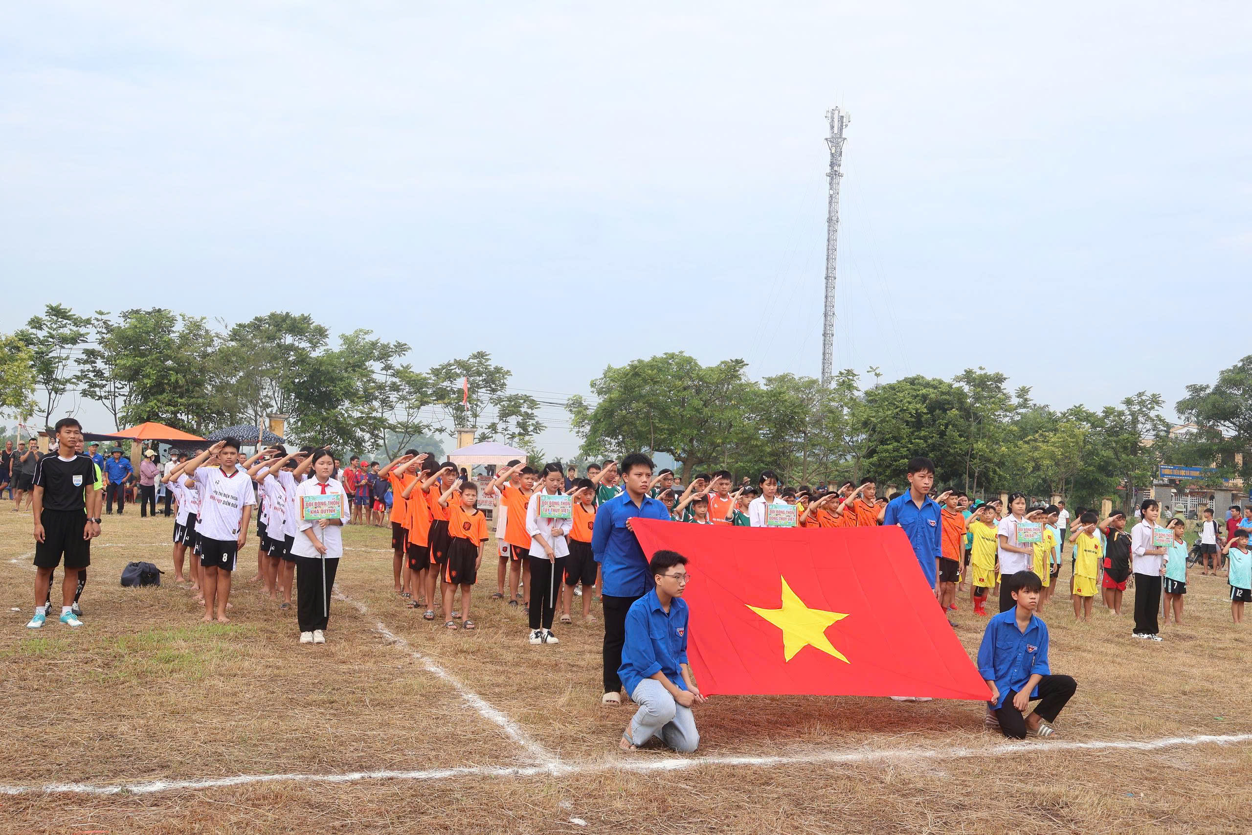 KHAI MẠC GIẢI BÓNG ĐÁ THIẾU NIÊN, NHI ĐỒNG XÃ BẮC THỤY ANH HÈ NĂM 2026