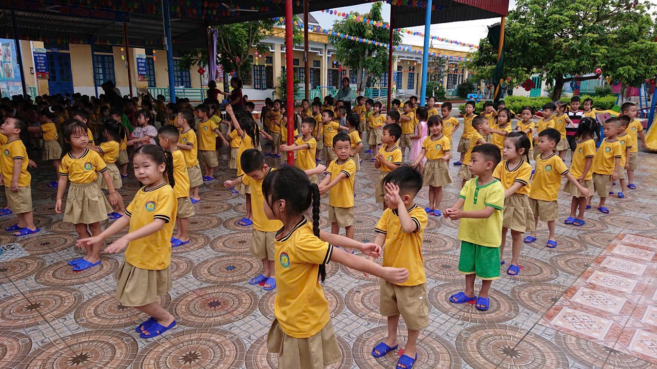 TRƯỜNG MẦM NON THỤY VĂN - XÃ BẮC THỤY ANH RÈN NỀ NẾP THÓI QUEN CHO TRẺ ĐẦU NĂM HỌC 2025 - 2026