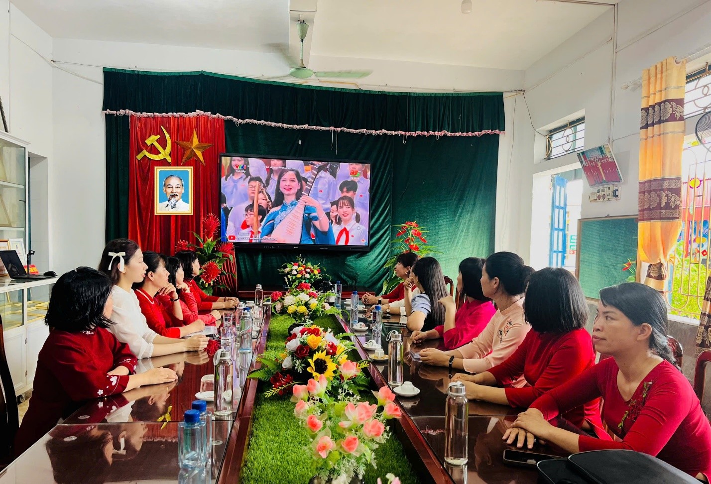 TRƯỜNG MẦM NON THỤY VĂN LONG TRỌNG TỔ CHỨC LỄ KHAI GIẢNG NĂM HỌC 2025-2026