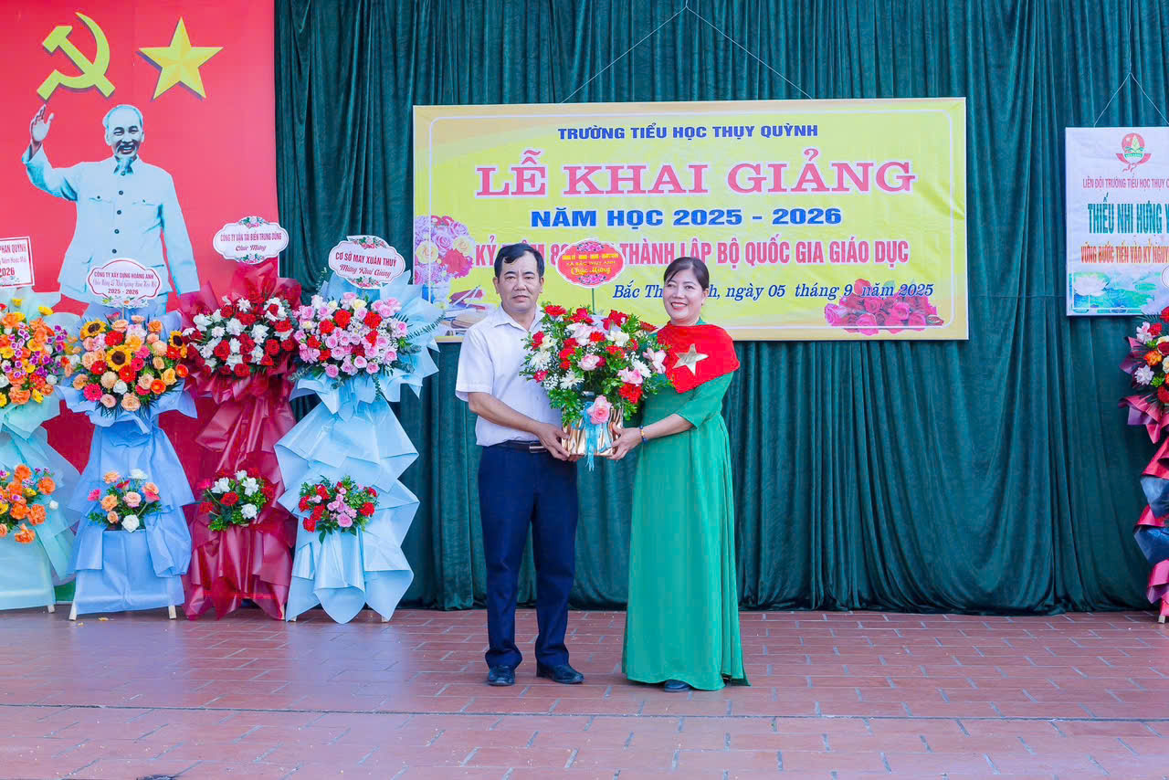 TRƯỜNG TIỂU HỌC THỤY QUỲNH TRANG TRỌNG TỔ CHỨC LỄ KHAI GIẢNG NĂM HỌC 2025 – 2026