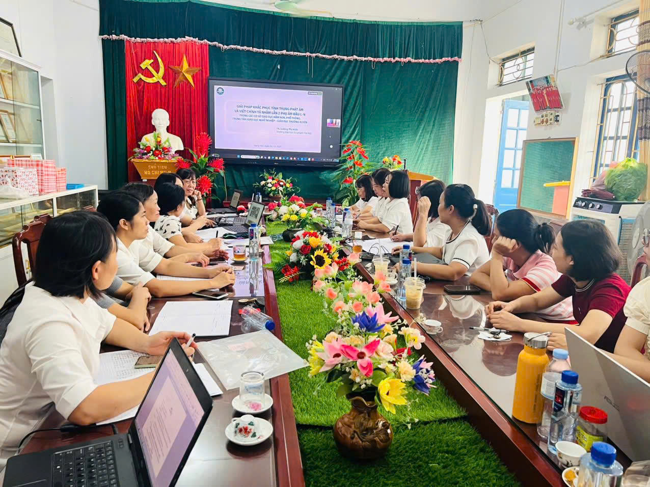 TRƯỜNG MẦM NON THỤY VĂN DỰ HỌC TRỰC TUYẾN CHUYÊN ĐỀ SỬA NGỌNG L-N