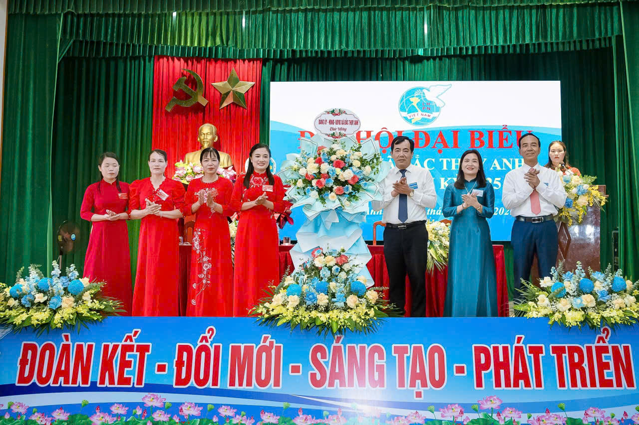 Đại hội đại biểu phụ nữ xã Bắc Thụy Anh lần thứ I, nhiệm kỳ 2025 – 2030