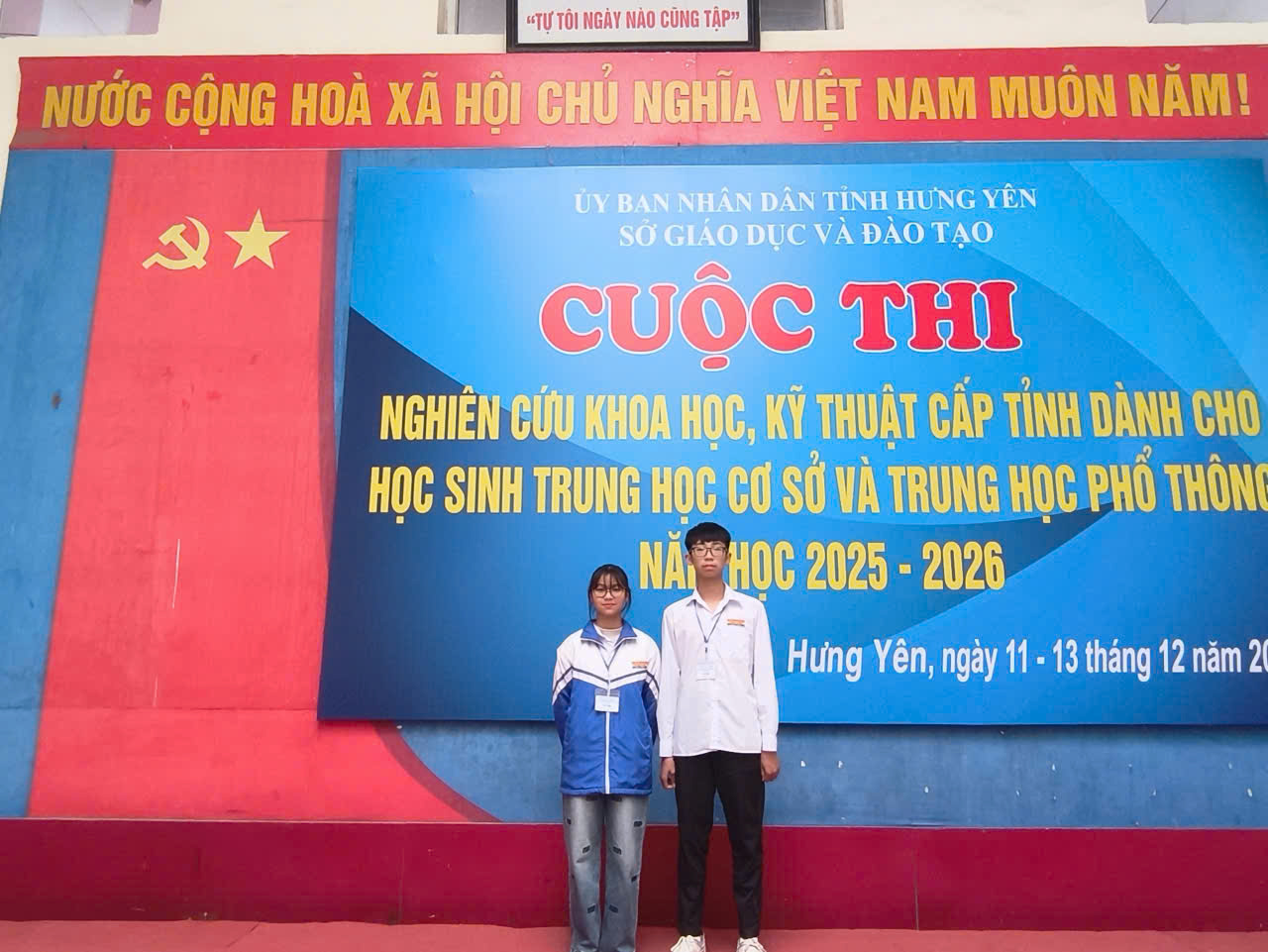Cuộc thi nghiên cứu KHKT cấp tỉnh dành cho học sinh trung học năm học 2025-2026