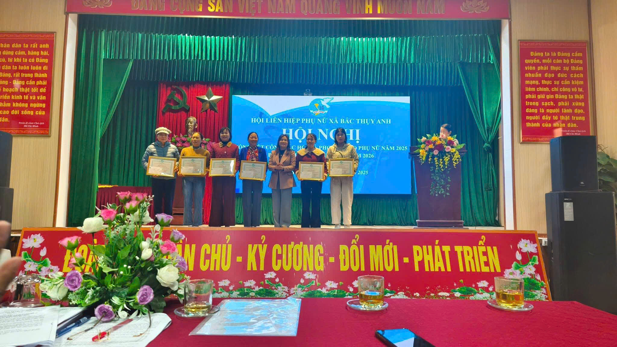 HỘI NGHỊ TỔNG KẾT CÔNG TÁC HỘI VÀ PHONG TRÀO PHỤ NỮ NĂM 2025