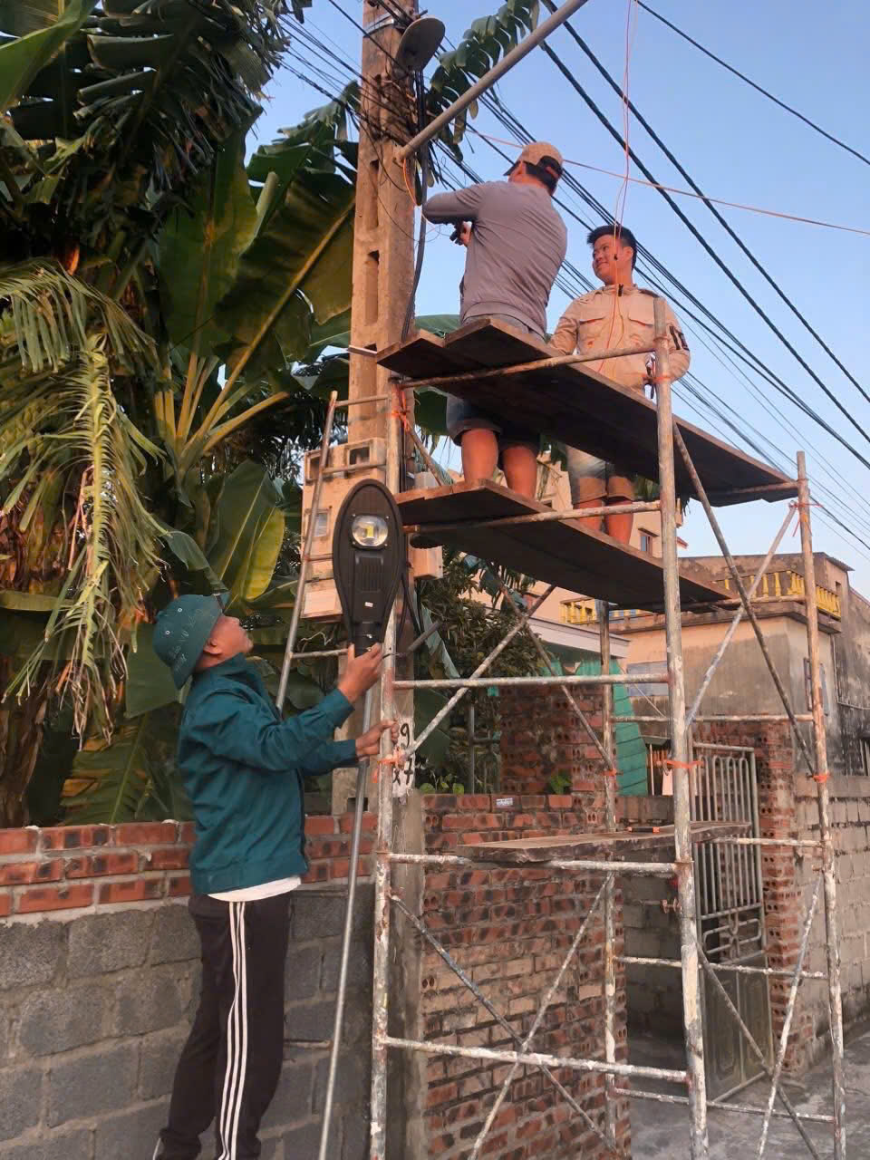 Chương trình " Thắp sáng đường quê"  trước Tết Nguyên đán Bính Ngọ 2026 tại thôn Đông Đoài