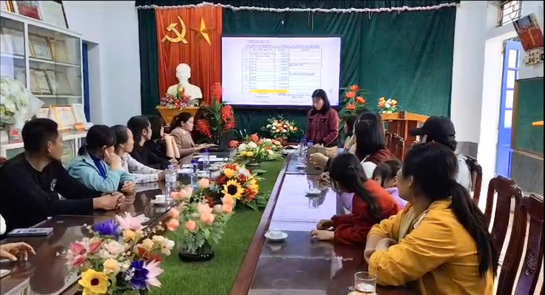 Trường Mầm non Thụy Văn trao quà ủng hộ các gia đình có con đang học  tại trường bị hỏa hoạn ngày 31 tháng 12 năm 2026 tại chợ Dành