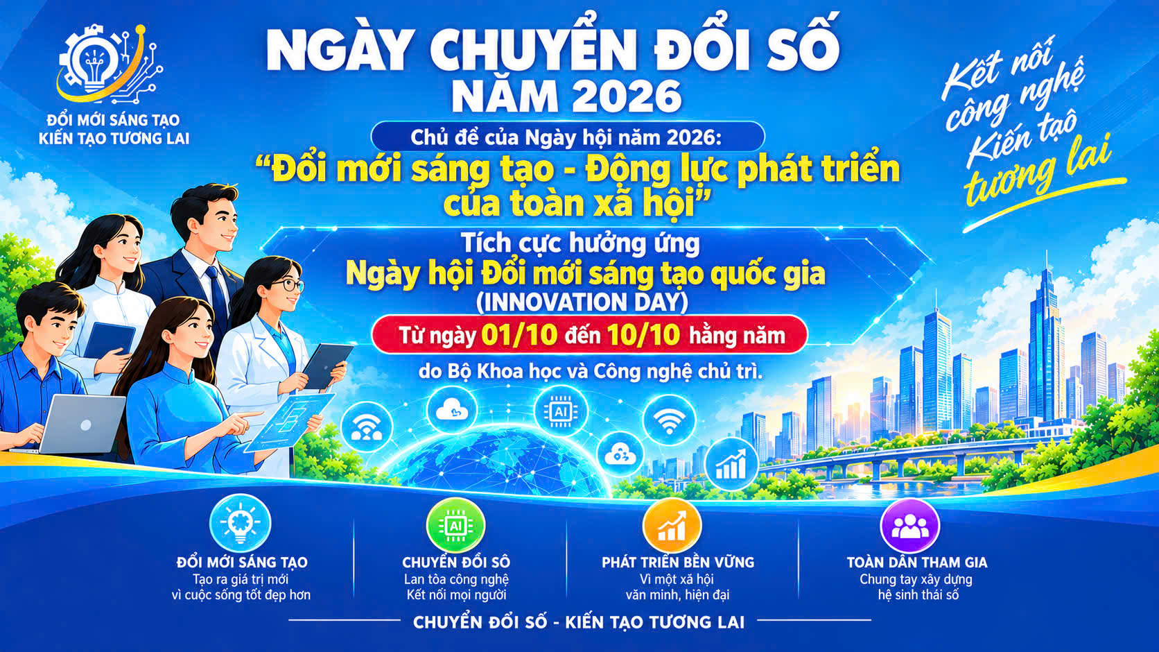 HƯỞNG ỨNG NGÀY CHUYỂN ĐỔI SỐ NĂM 2026